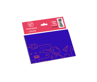 SOBRES PARA TARJETAS PERSONALES AZUL  70 x 105 mm - Solapa engomada