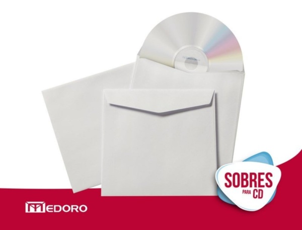 Sobre para CD sin ventana