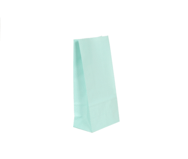 Bolsa fondo cuad 12,5x7,5x26 24 paqx25 verde pastel