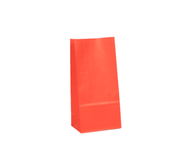 Bolsa fondo cuad 12,5x7,5x26 24 paqx25 rojo