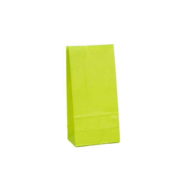 Bolsa fondo cuad 12,5x7,5x26 24 paqx25 verde manzana