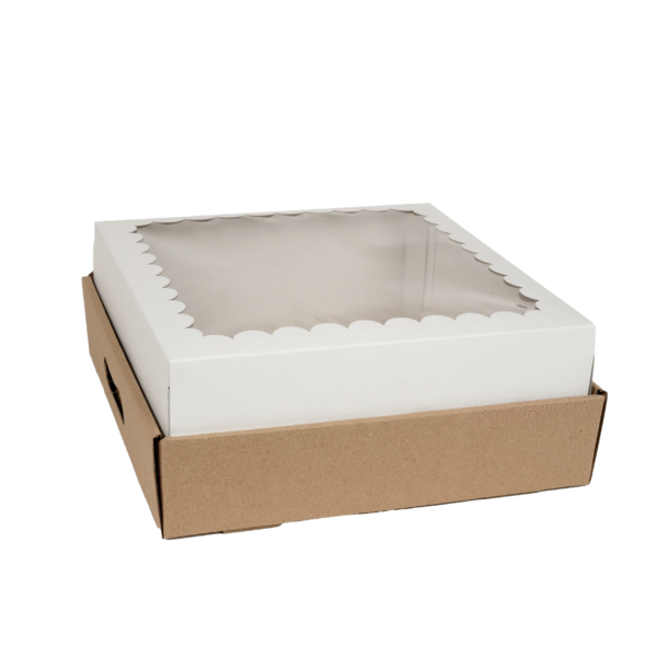 CAJA BASE MICRO TAPA CART. C/VENT. 30X30 - Image 2