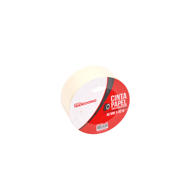 Cinta de papel autoadhesiva 48 mm x 40 mts